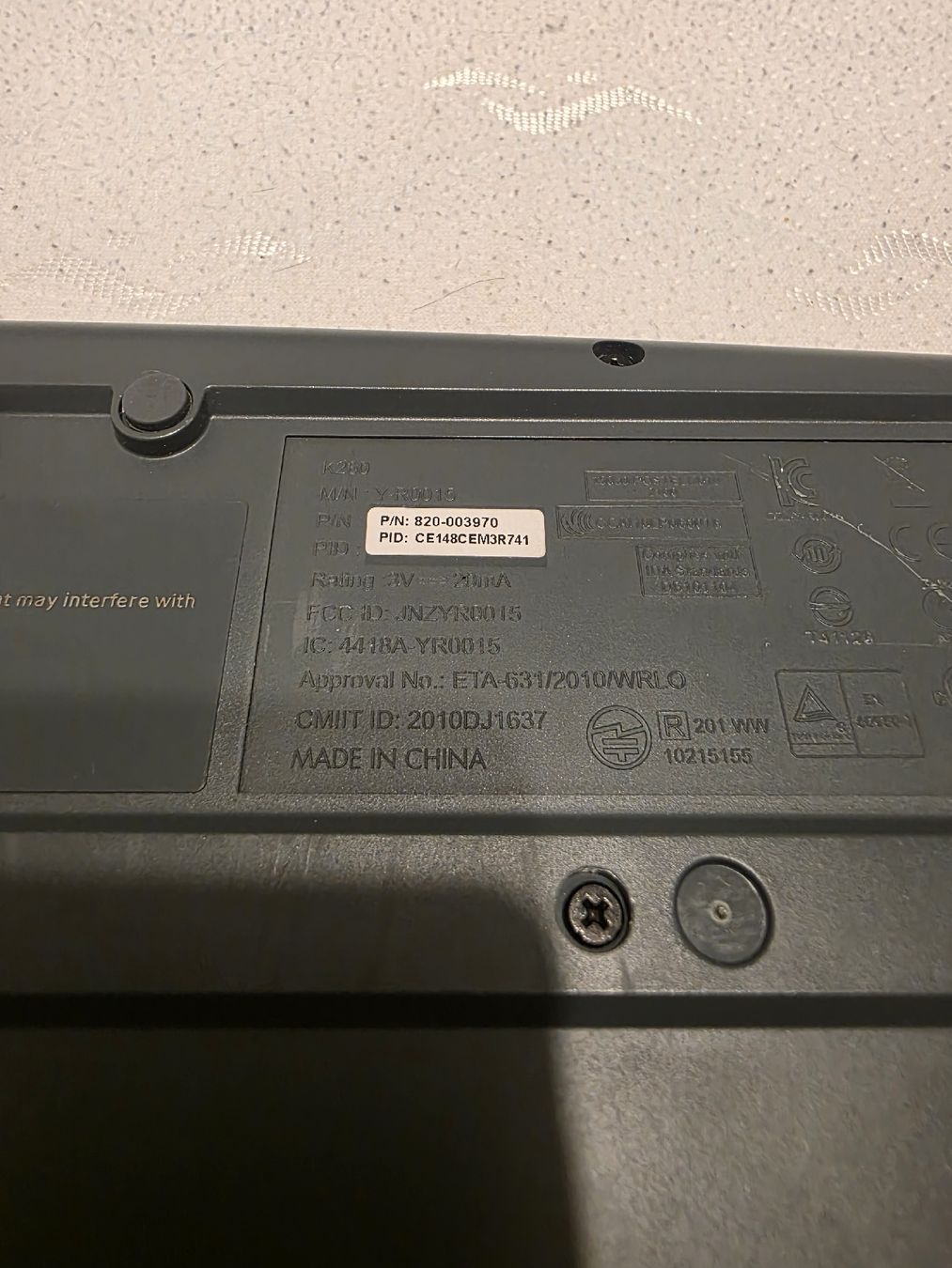 Logitech Tastiere: Logitech K260 Tastatur gebrauchter Zustand – Usato da Untersiggenthal venduto da HK-D 3