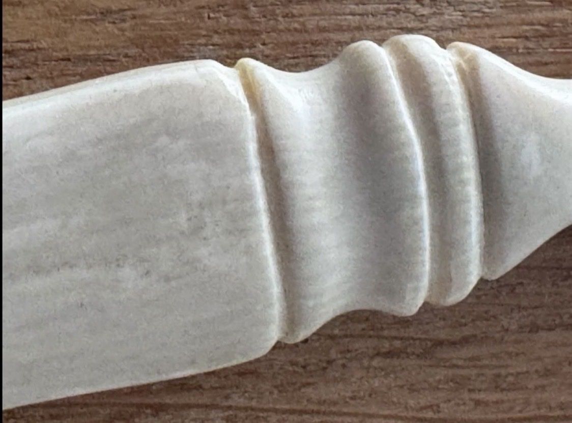Posate: Salatbesteck Antike Messer Knochen oder sowas. – Usato da Goldach venduto da Messerguru 4