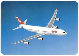 SWISS  ✈ Airbus A340-300 / HB-JML