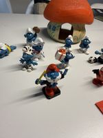 Schlümpfe Sammlung mit Haus, Top Zustand, Vintage!