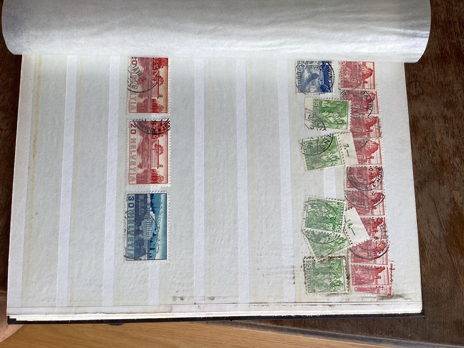 Tutti i francobolli: briefmarken album klein – Usato da Reinach BL venduto da andreas_mueller 1