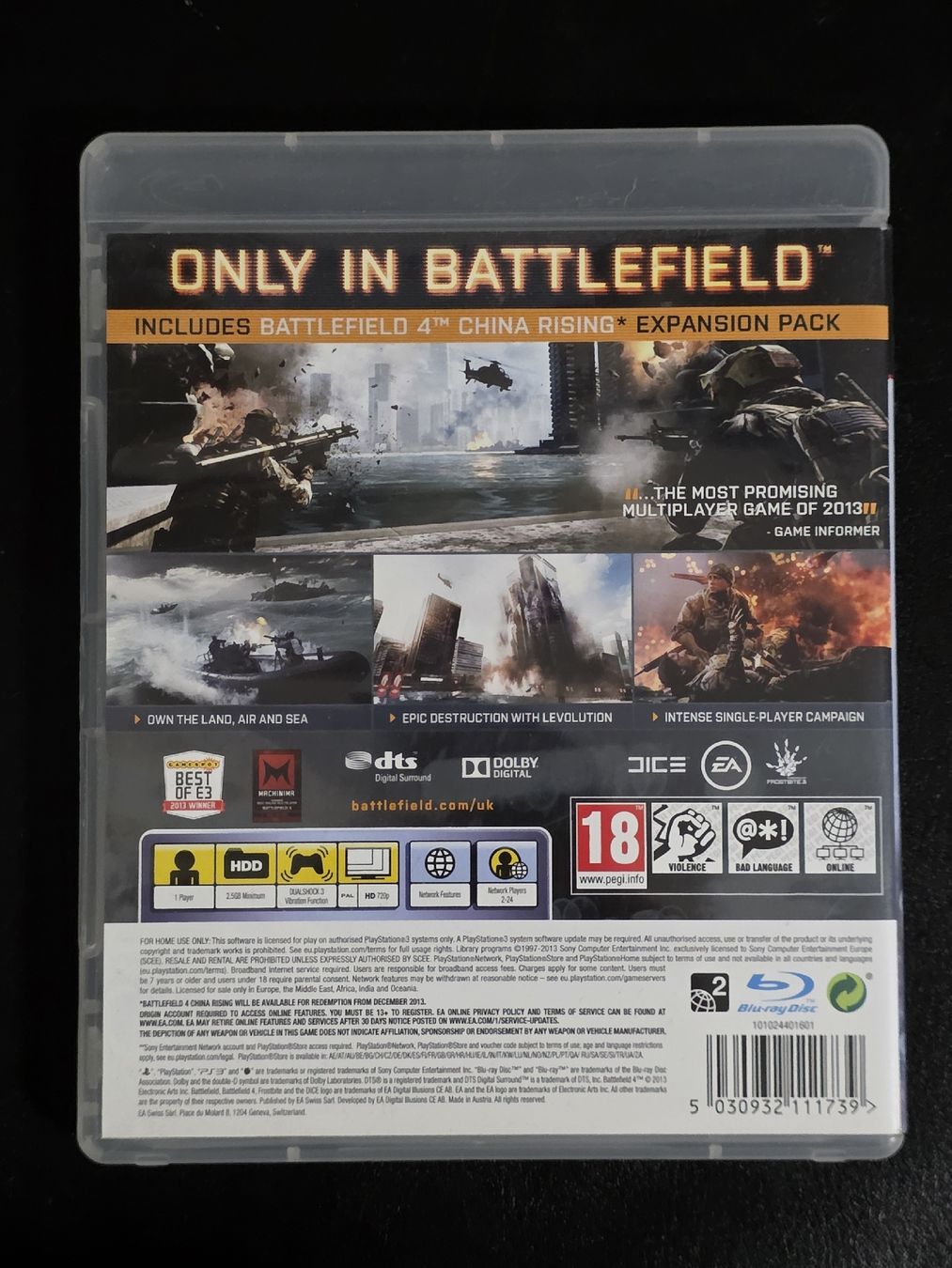 Giochi: BATTLEFIELD 4 | PS3 – Usato da Bellinzona venduto da egemon 1