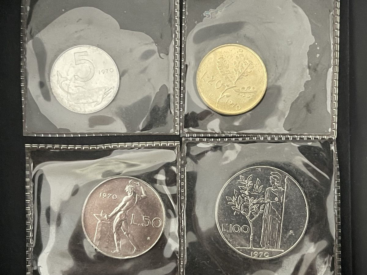 Tutti le monete: Italienische Lire aus 1970 – Nuovo (secondo la descrizione) da Zweidlen venduto da EuroCoins