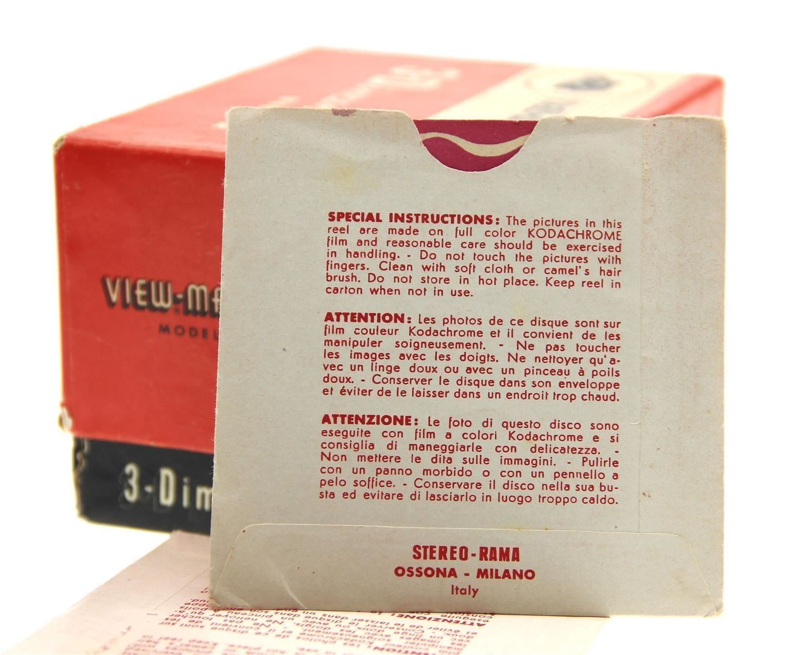 View-master Spielzeuge: View Master Brüssel + 7 / 3D Discs um 1950 sehr selten – Gebraucht aus Langenthal von TolleGeschenke2026 6