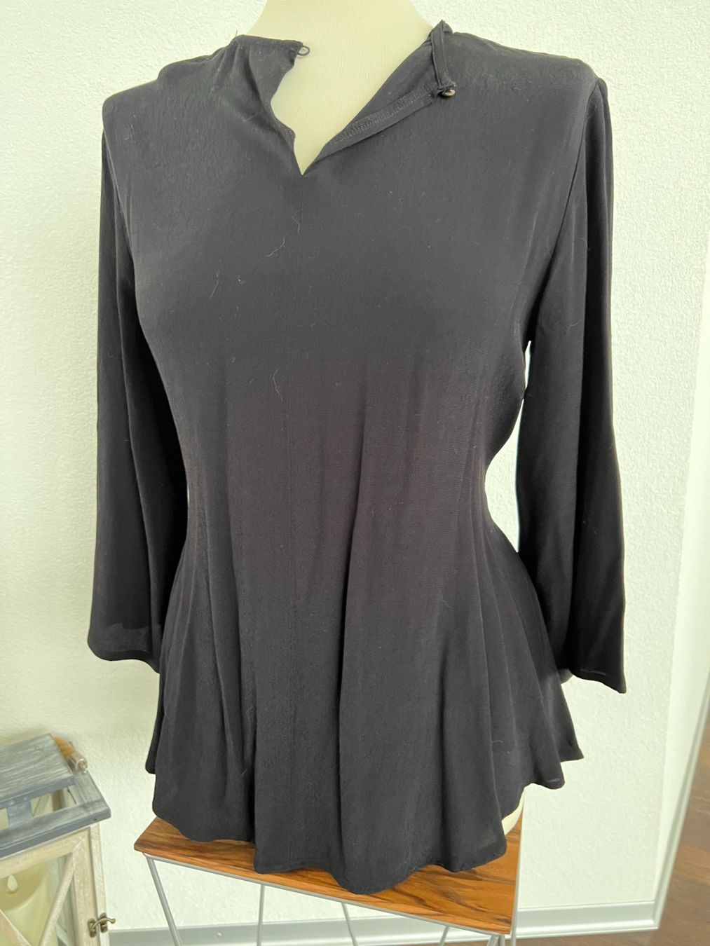 S.Oliver Blusen: S.Oliver Blusen-Shirt, schwarz Gr. 34 – Neu (gemäss Beschreibung) aus Füllinsdorf von Sunnebliemli7 2