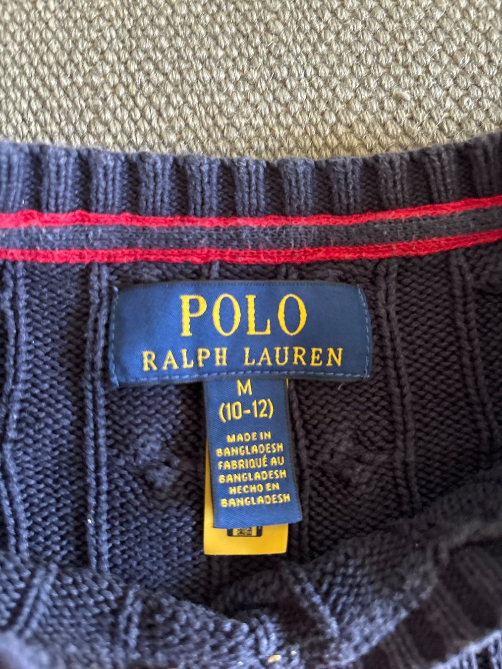 Polo Ralph Lauren Maglioni & Felpe: Original Polo Ralph Lauren Pullover Zopfstrick Size M 10/12 – Usato da Zürich venduto da GianinazziN 2