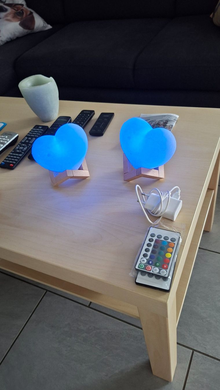 Lampade: Cœurs lampes – Usato da Vicques venduto da Laffaire11 2