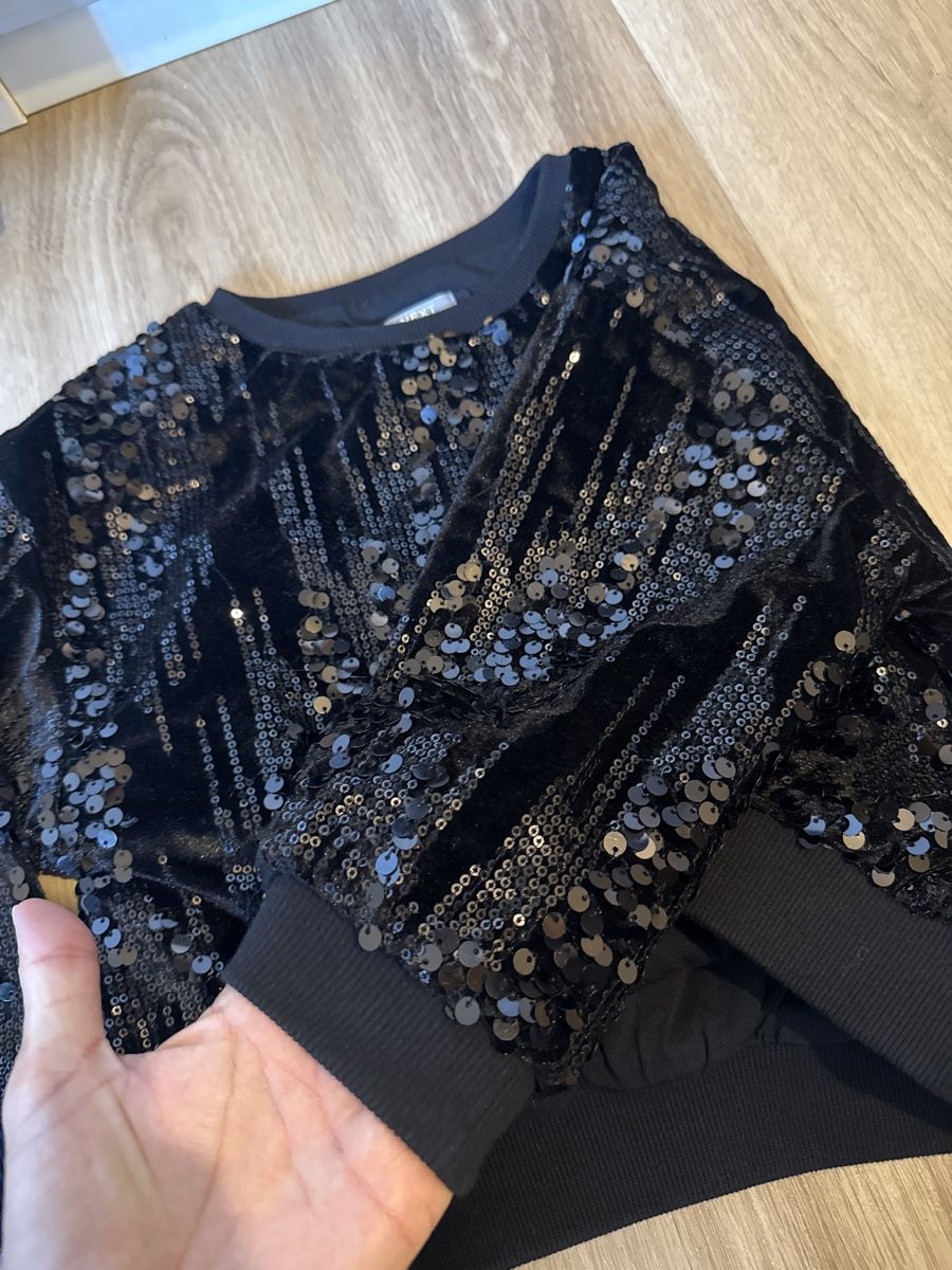 Next Camicette, T-shirt & Top: Sequined bomber jacket - perfect for party season! – Nuovo (secondo la descrizione) da Oberglatt ZH venduto da Sale12 3