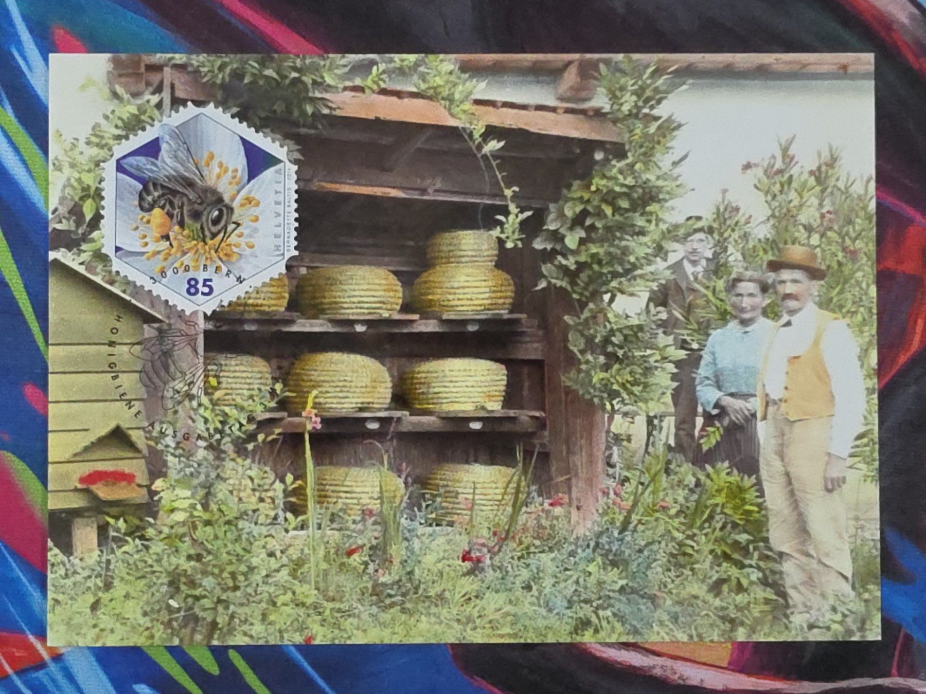 Ansichtskarten: CL26 Carte Postale + Timbre Suisse 2011 – Gebraucht aus Cousset von Patrick_Collections