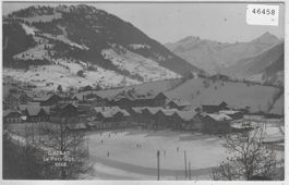 Gstaad - Le Patinage im Winter  en hiver