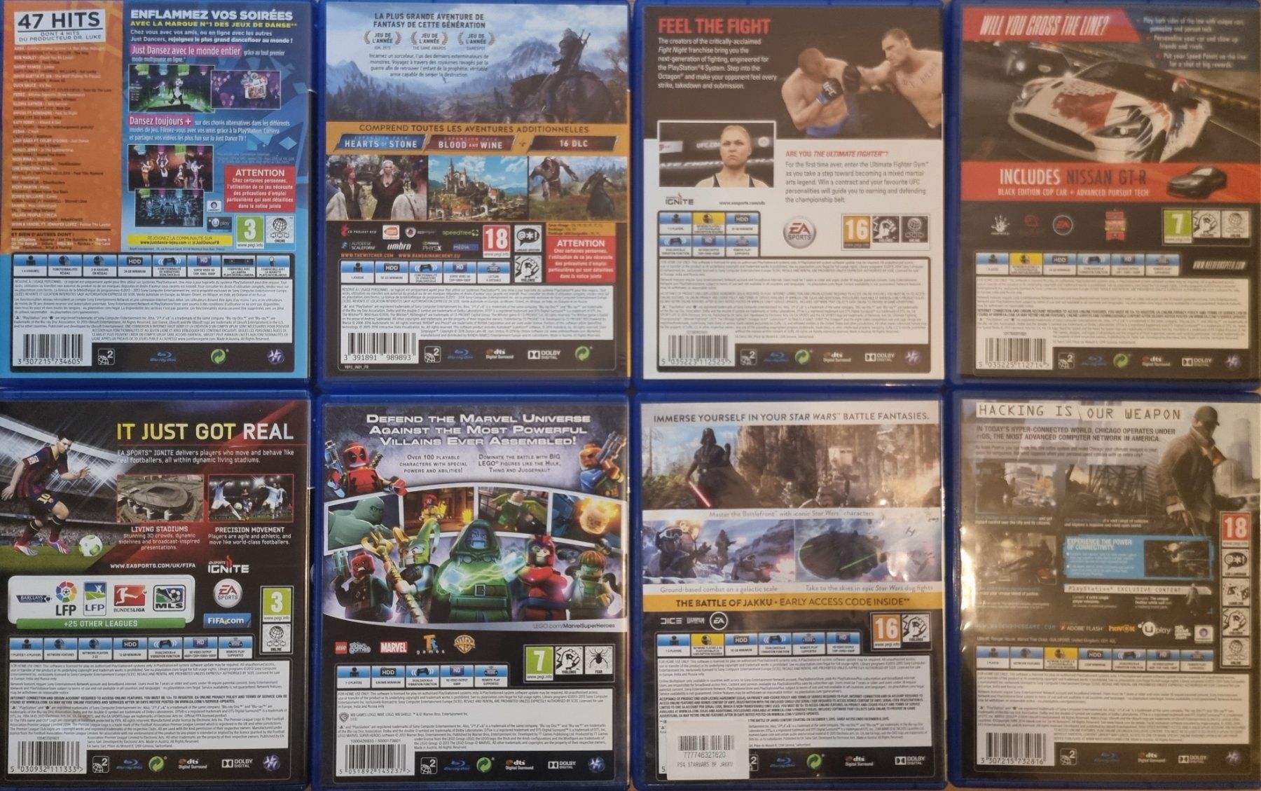 Sony Giochi: Lot 8 jeux PS4 – Usato da Lausanne venduto da mal_m98f 1