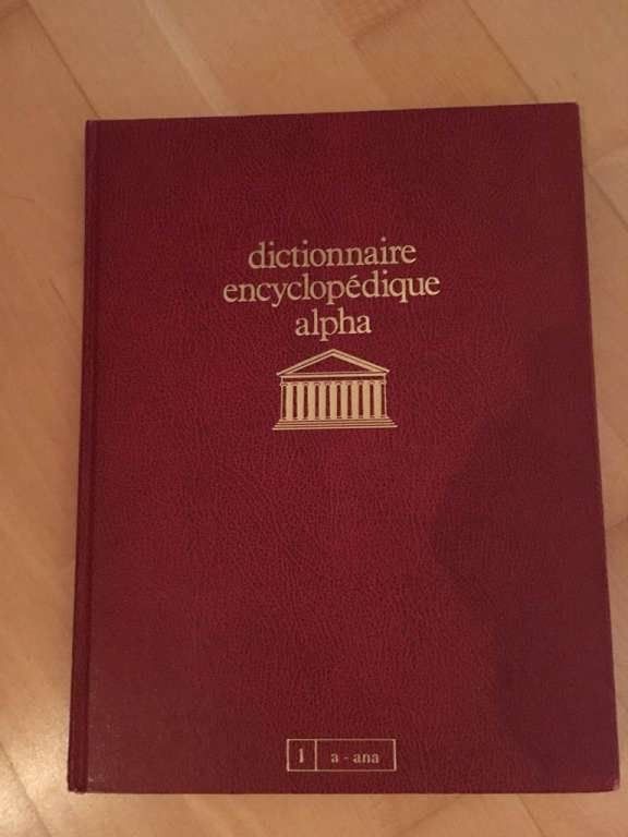 Libri: Dictionnaire encyclopédique alpha – Usato da Montmollin venduto da alexrey 1