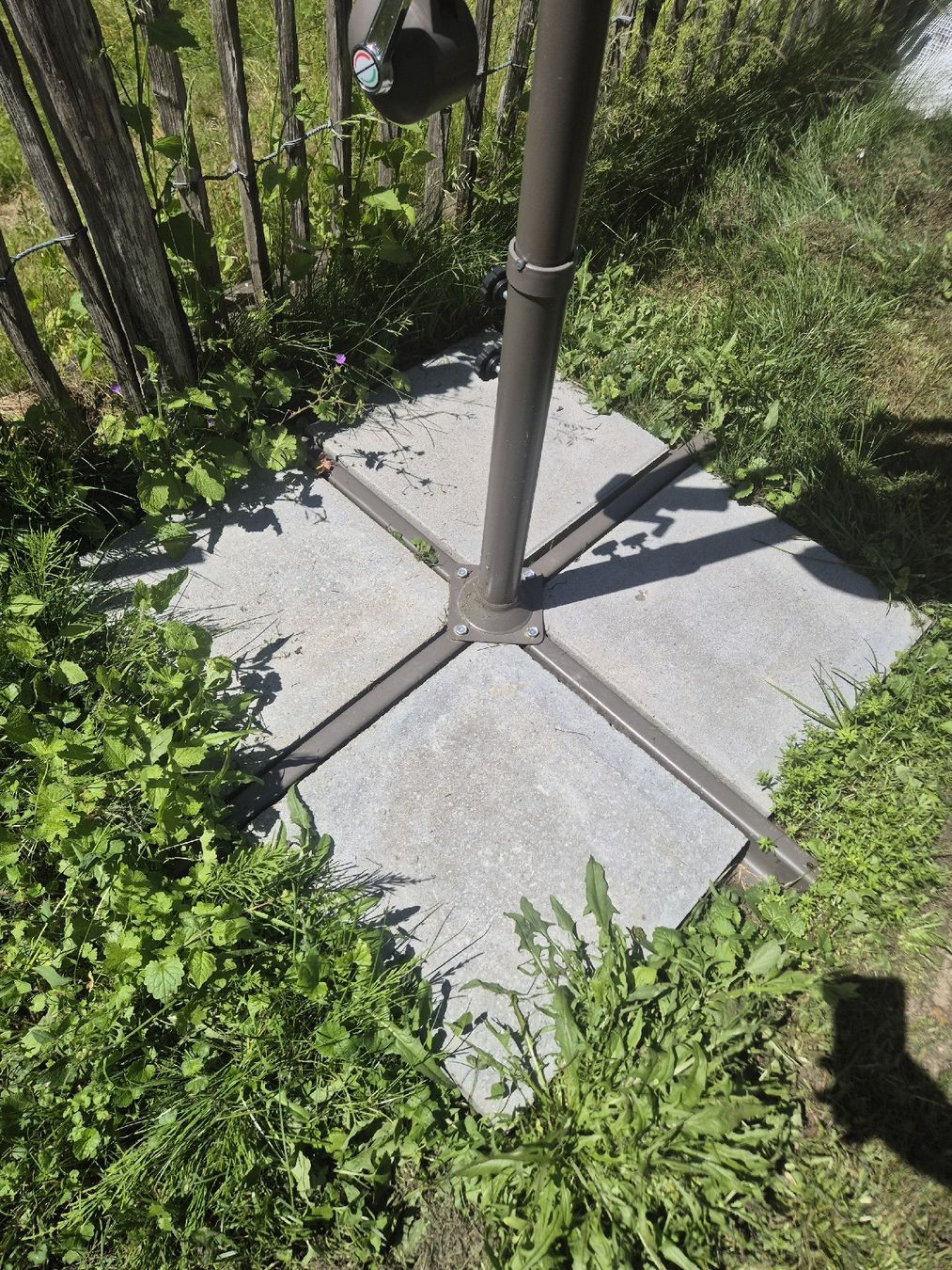 Ombrelloni: Sonnenschirm Toscana Bauhaus  – Usato da Niederscherli venduto da Meli187 3