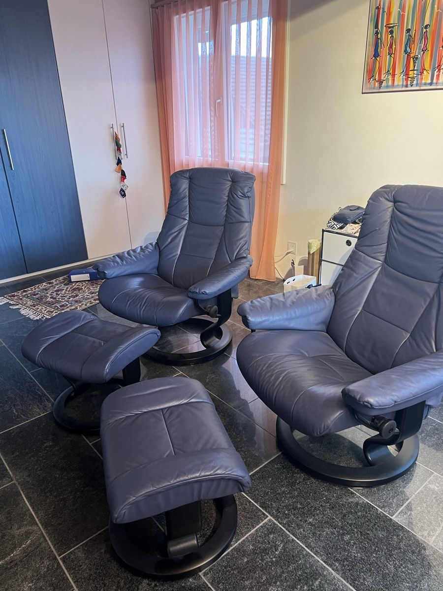 Stressless Fauteuils: Stressless Sessel Leder – D'occasion à Rupperswil par