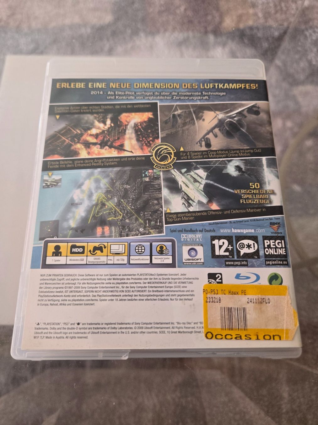 Spiele: Hawx PS3 – Gebraucht aus Bussigny von Kfdlt 1