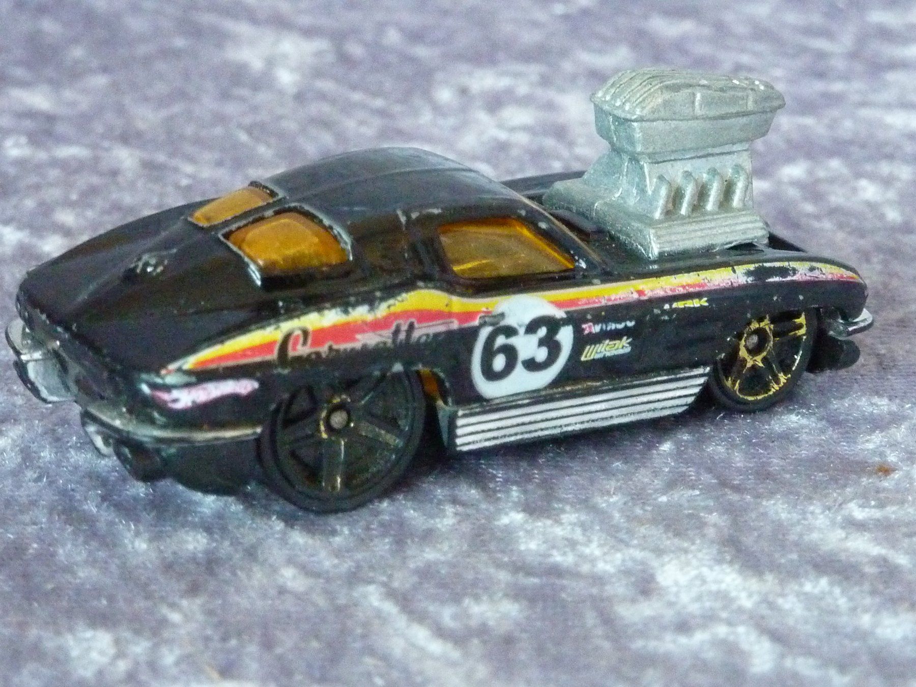 Hot Wheels Voitures modèles: 63 Corvette mit Blower  1:64 – D'occasion à Dürrenäsch par Cobra1ch 3