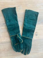Leder Schutzhandschuhe für Tiere / Neu