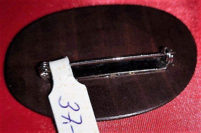 Spille & Fermagli: Brosche Holz und Stein – Nuovo (secondo la descrizione) da Lutzenberg venduto da Truhe 1