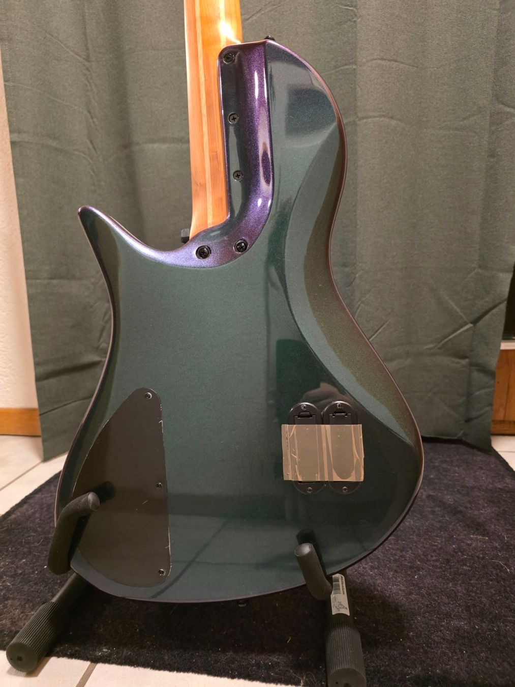 Harley Benton Instruments de musique: Basse Harley Benton MSB-5 Flip Flop Blue + Ampli – D'occasion à Burtigny par Mirdael 2