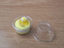 Zitronendessert im Becher Handgemacht, Auch für Maileg