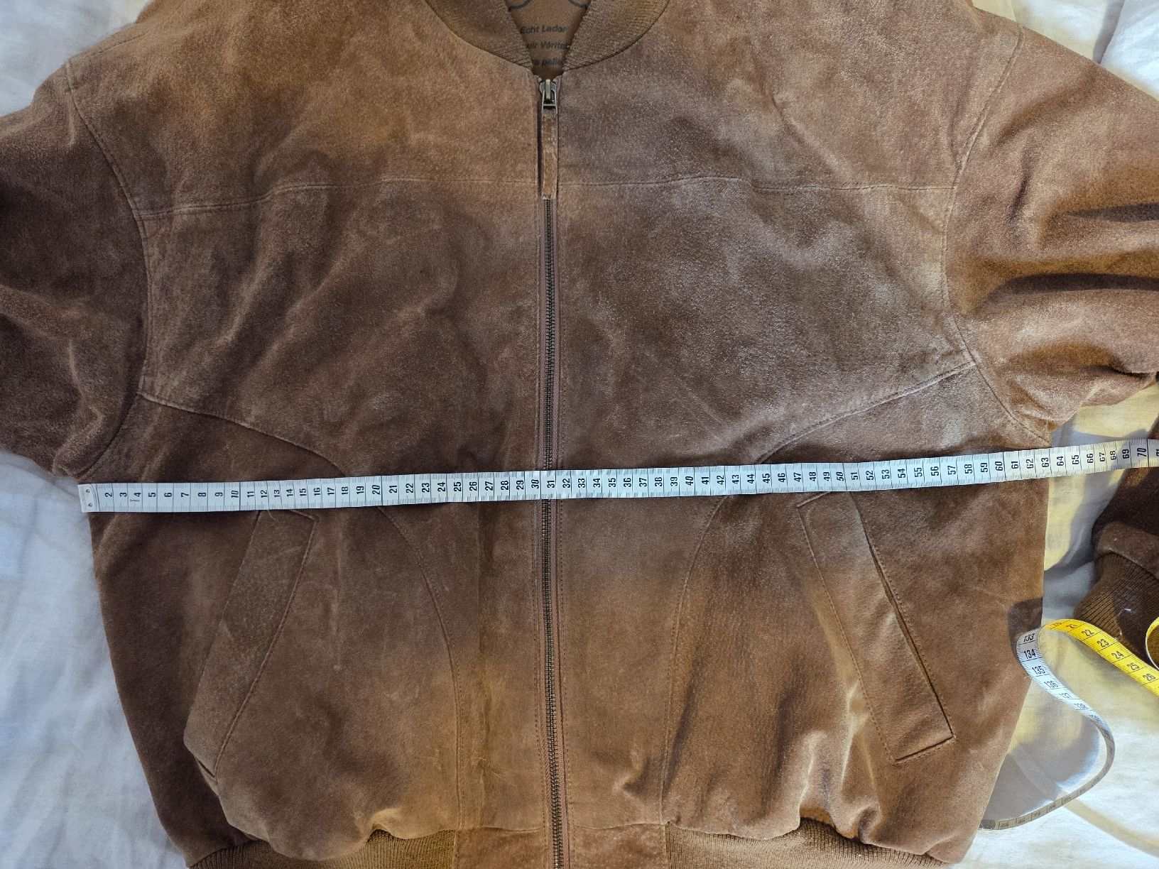 Jacken: Braune Leder Bomberjacke – Gebraucht aus Bern von leloskiosk 4