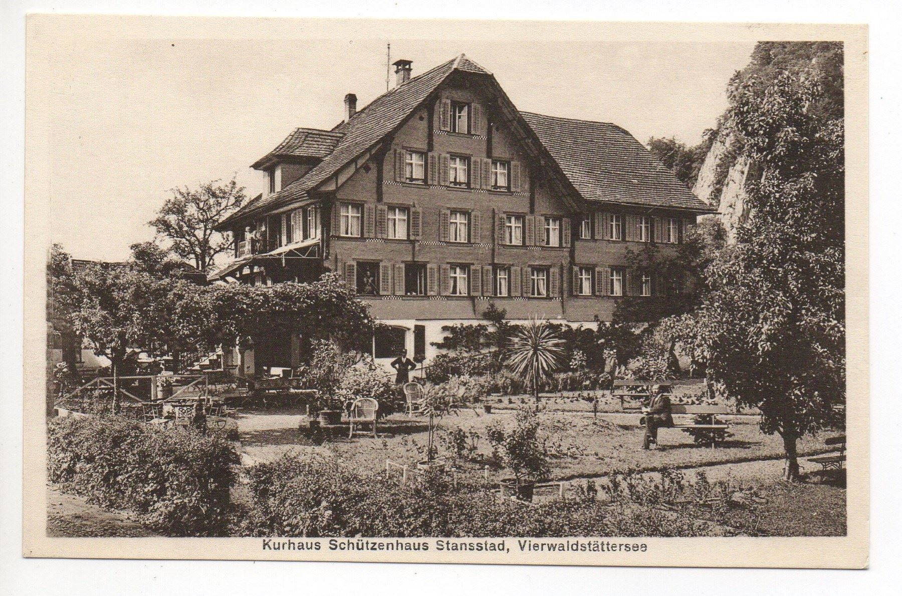 Cartoline postali: STANSSTAD Kurhaus Schützenhaus – Nuovo (secondo la descrizione) da Jona venduto da philajona