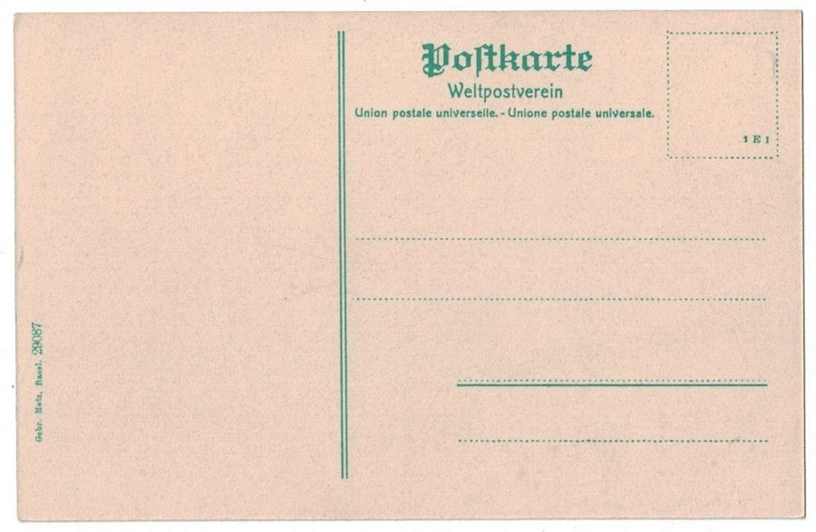 Cartoline postali: Herisau verschneit, geschätzt 1910-15 – Usato da Frauenfeld venduto da POML 1