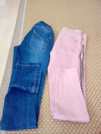ZARA+STRADIVARIOUS, JEANS, 2STK. 34-36