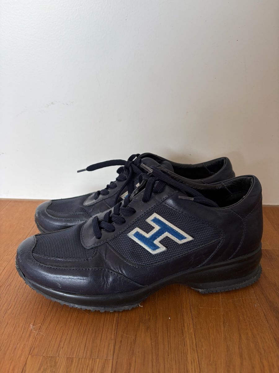 Hogan Scarpe da uomo: Hogan Sneaker Gr. 38 Dunkelblau – Usato da Luzern venduto da THINGS-11