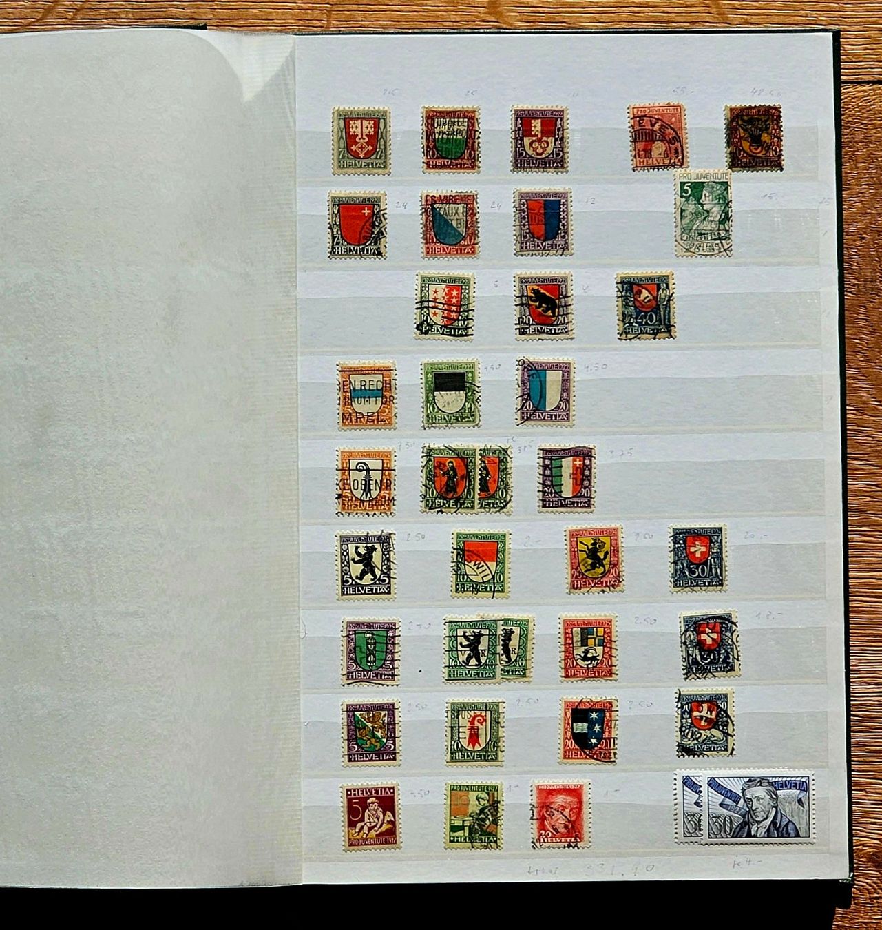 Tous les timbres: Briefmarkensammlung Pro Juventute – D'occasion à Füllinsdorf par Felice007 1