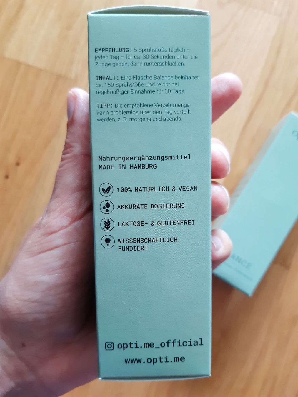 Cibi & Specialità: opti.me BALANCE – Nuovo e nell'imballaggio originale da Biel/Bienne venduto da lalilullu 6