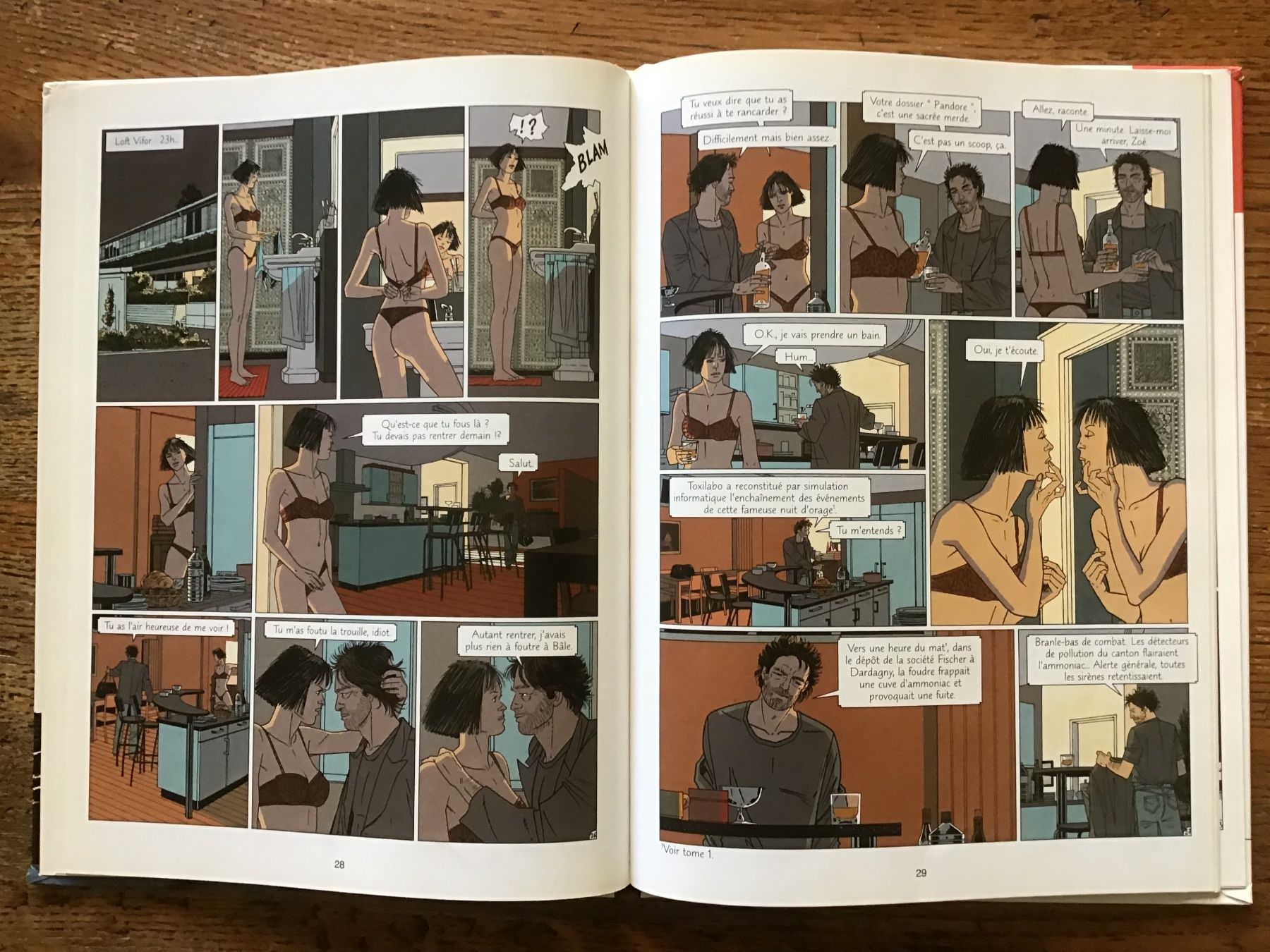 BD: Confidentiel (Ceppi) 1ère édition – D'occasion à Fully par Ruby97 3