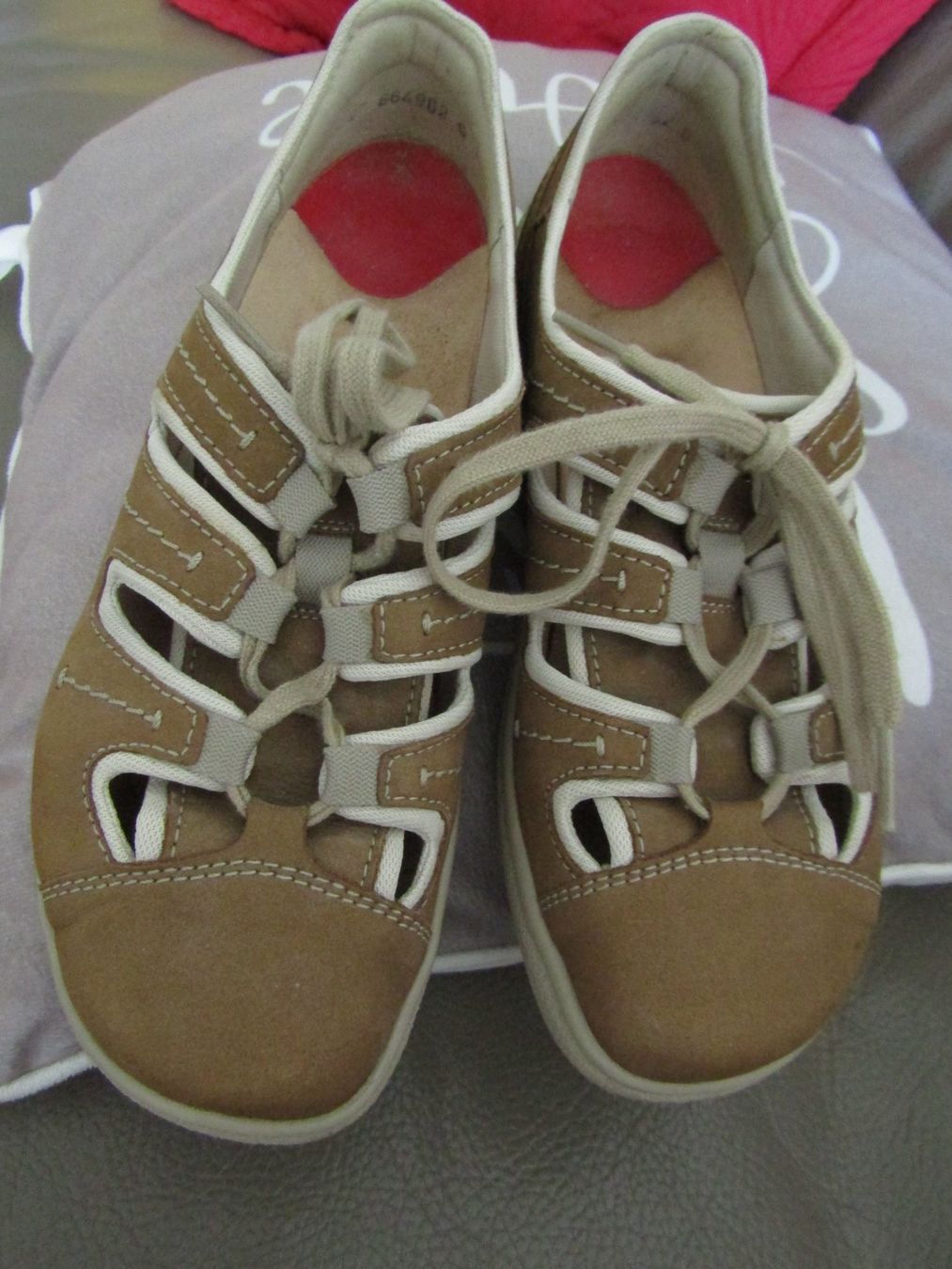 Helvesko Damenschuhe: chaussures d'été HELVESKO point. 38 – Gebraucht aus Delémont von mamygateau