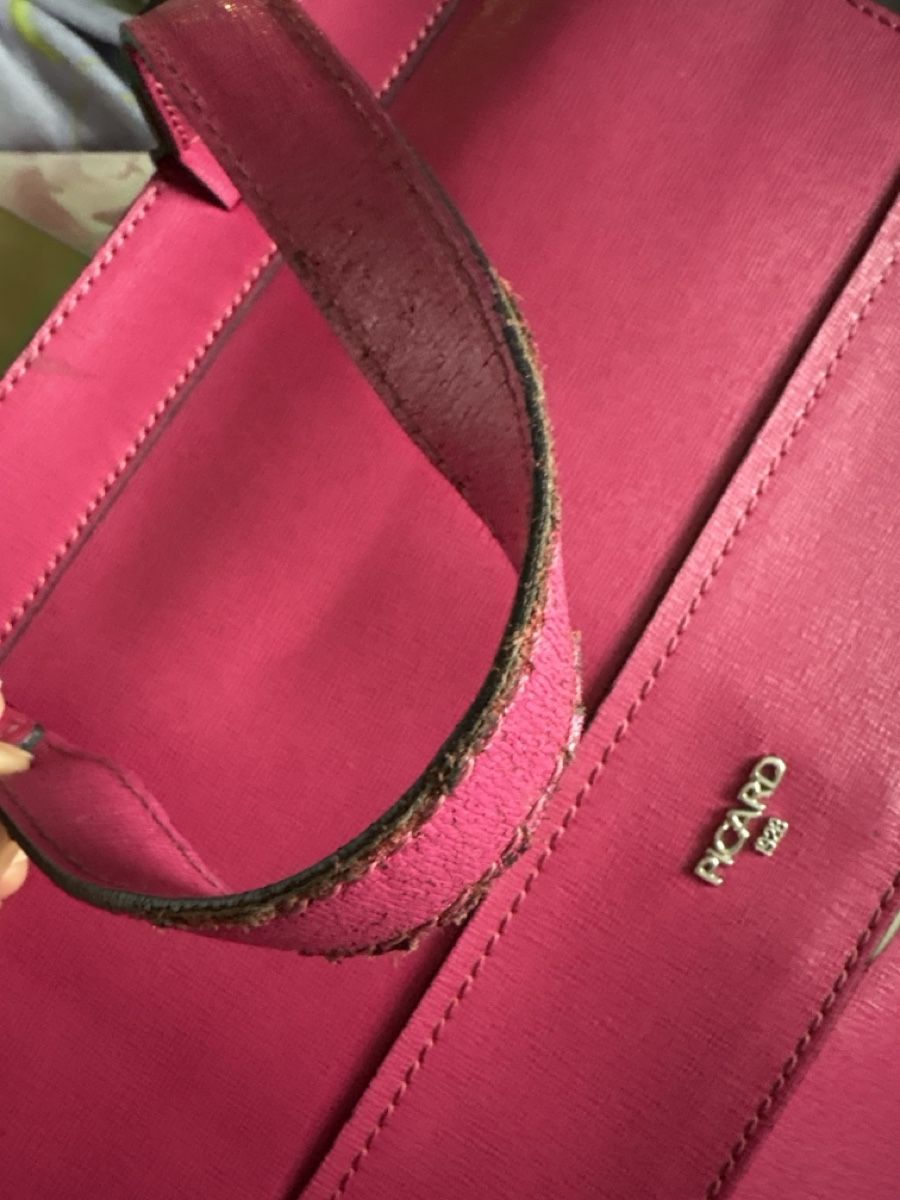 Picard Borse da donna: Sac Picard cuir fuschia – Usato da Düdingen venduto da Yellow 3