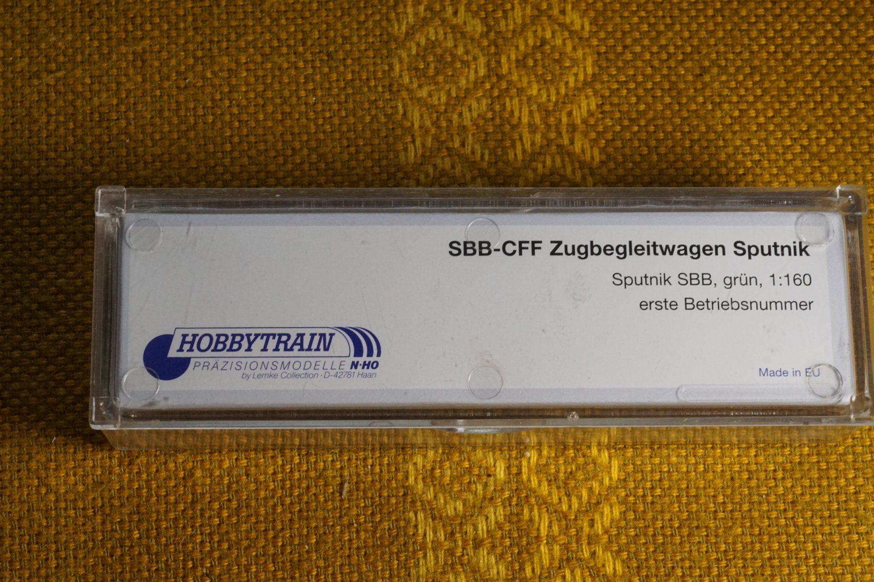 Hobbytrain Modelleisenbahnen: SBB-CFF Zugbegleitwagen Sputnik – Gebraucht aus Gränichen von iknow 6