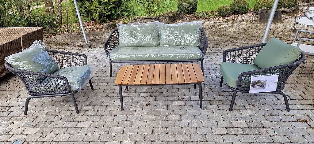 Divani: Gartenlounge neu mit 2 Sessel – Nuovo e nell'imballaggio originale da Lützelflüh-Goldb venduto da Rampenverkauf_72_ 2