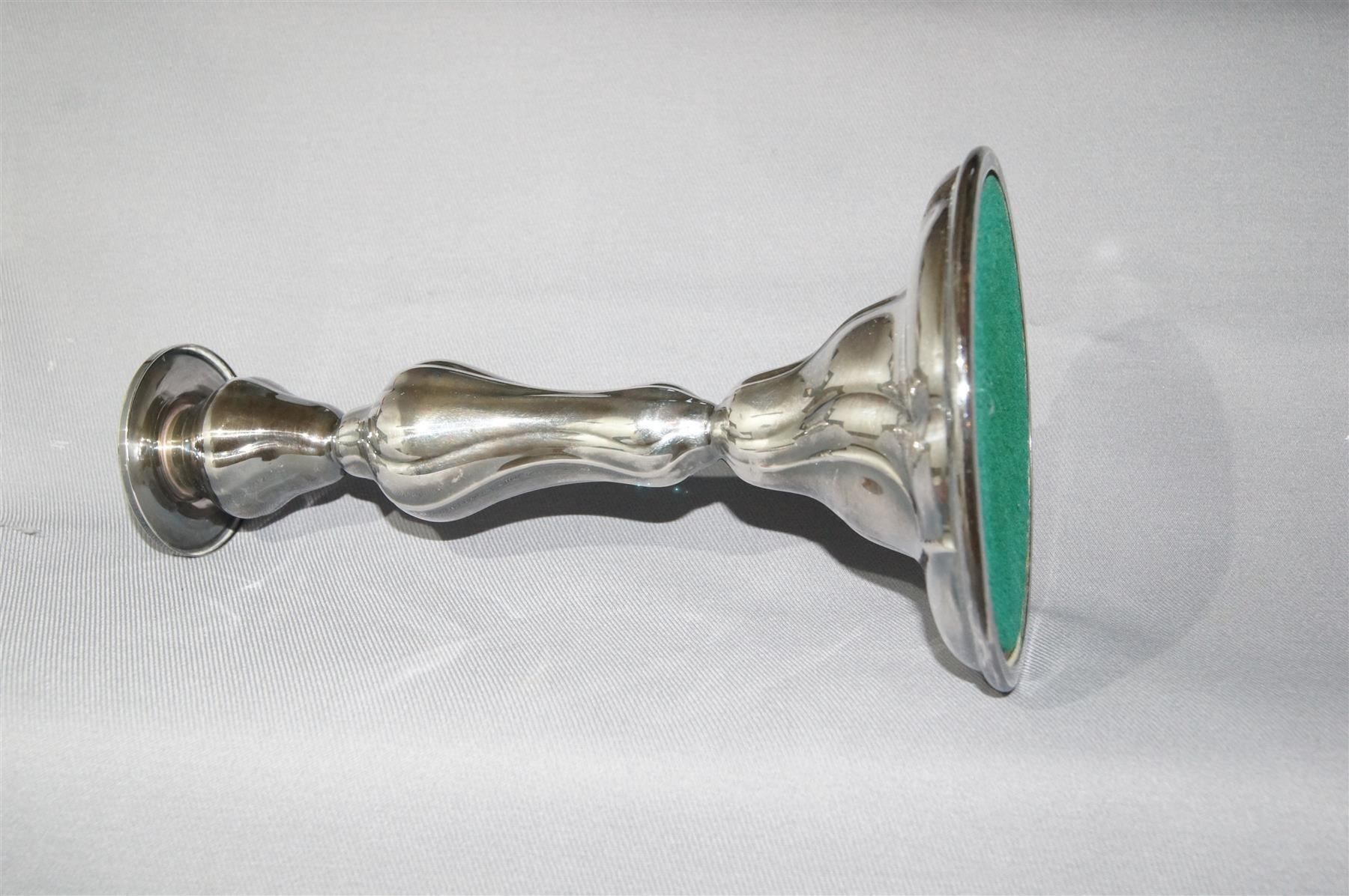 WMF Portacandele: Antikes WMF Kerzenhalter Paar versilbert – Usato da Geroldswil venduto da ARTEFACTO 6