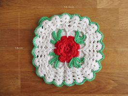 Topflappen, Handarbeit gehäkelt 2 Stk. zusammen