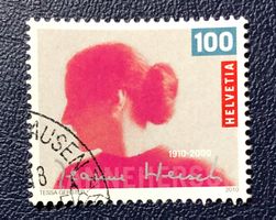 Nr.1367 100 Geburtstag Jeanne Hersch GESTEMPELT  ﻿