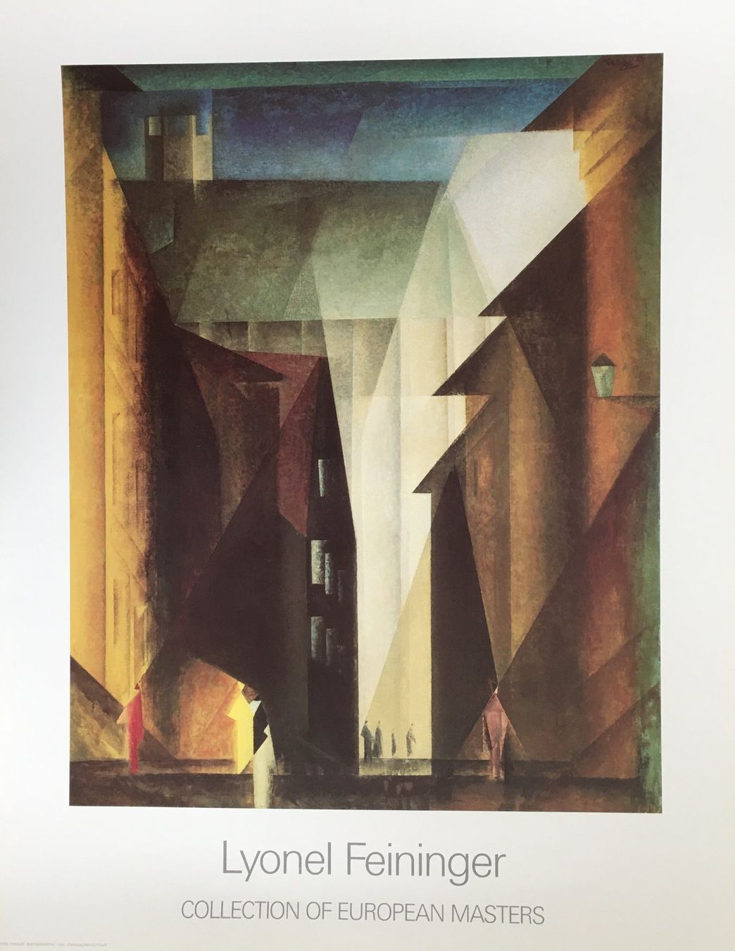 Grafica & Litografie: Lyonel Feininger      "Barfüsserkirche I"   KUNSTDRUCK – Usato da Nennigkofen venduto da Schamane75 1