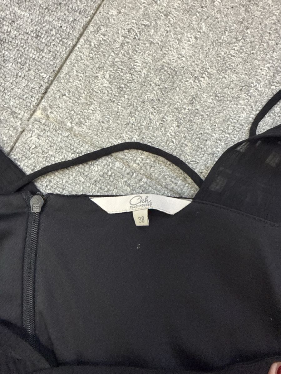 C&A Vestiti & Gonne: schwarzes sommerkleid, grösse 38, clockhouse – Usato da Goldach venduto da Pw1427 2