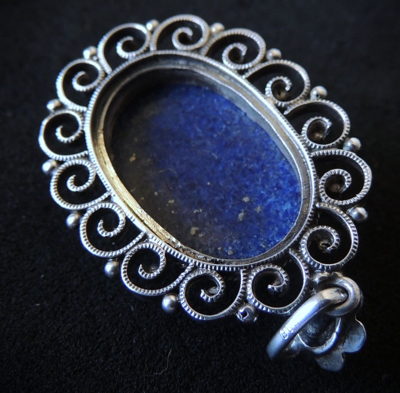 Ciondoli: Lapislazuli Silber 800 Anhänger – Usato da Waldenburg venduto da schaller707 4