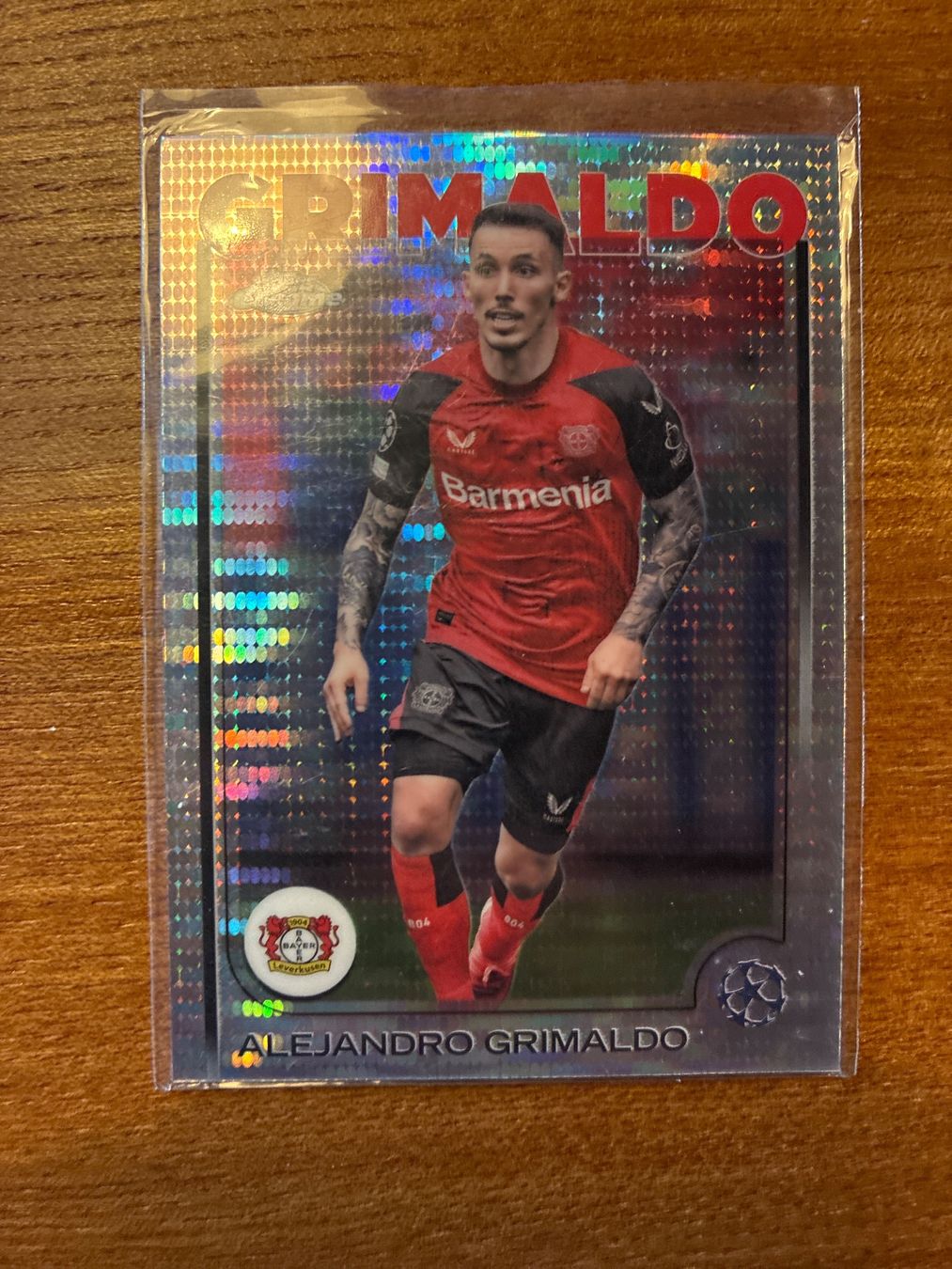 Topps Sammelbilder & Trading cards: Topps Chrome Grimaldo Refractor – Gebraucht aus Wangenried von Garagara