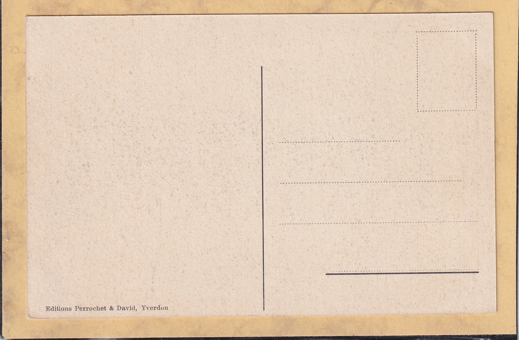 Cartes postales: Yverdon - rue de la Poste - 1920 – D'occasion à Orvin par Pyaeschli 1