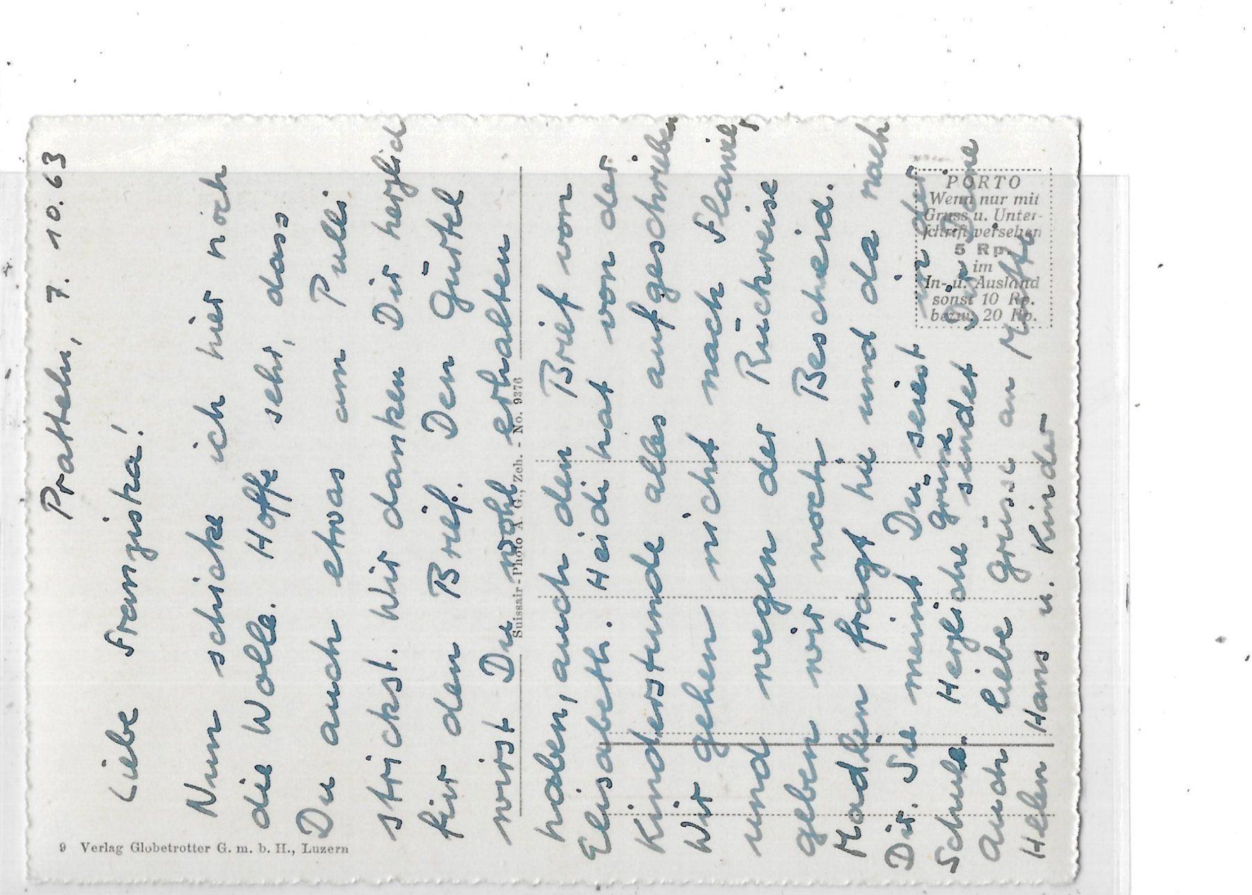 Cartes postales: LU Willisau Flugaufnahme – D'occasion à Schocherswil par Wilare 1