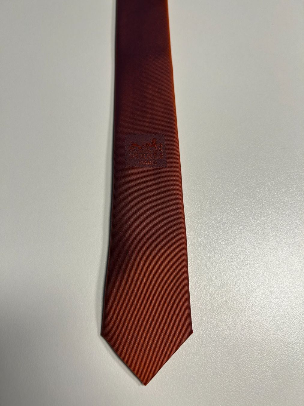 Hermès Cravatte: Hermès Taffet Krawatte – Usato da Bern venduto da kurtikobolt74 3