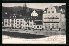 Ennet-Baden, Hotels Schwanen und Adler