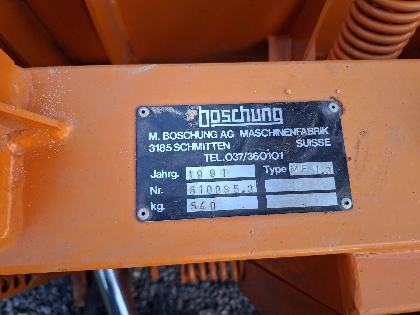 Schneeräumung: Schneepflug 2.7 m. mit Anbauplatte – Gebraucht aus Wolfhalden von bucher622 3