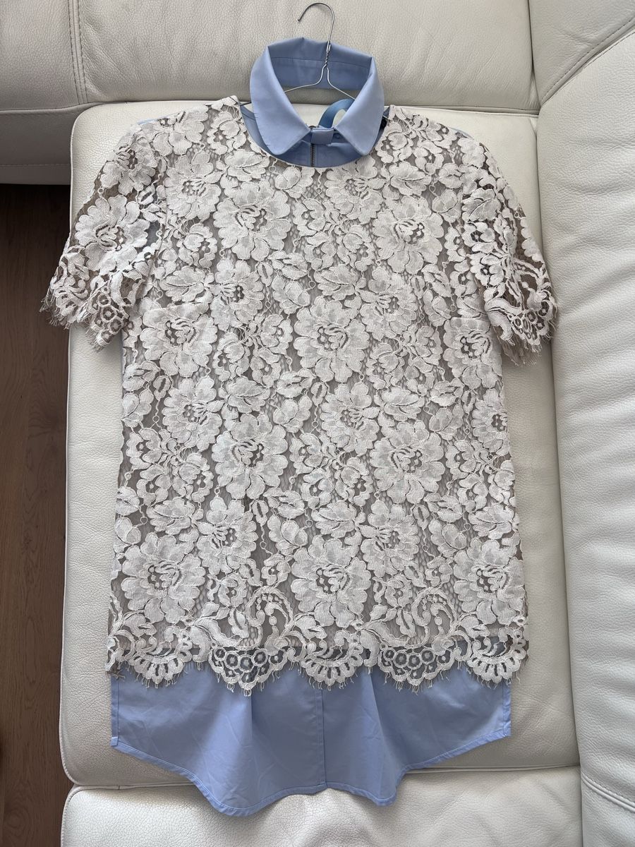 Twinset Top: Twinset Lace Top - Size S – Usato da Pully venduto da opa_k78q