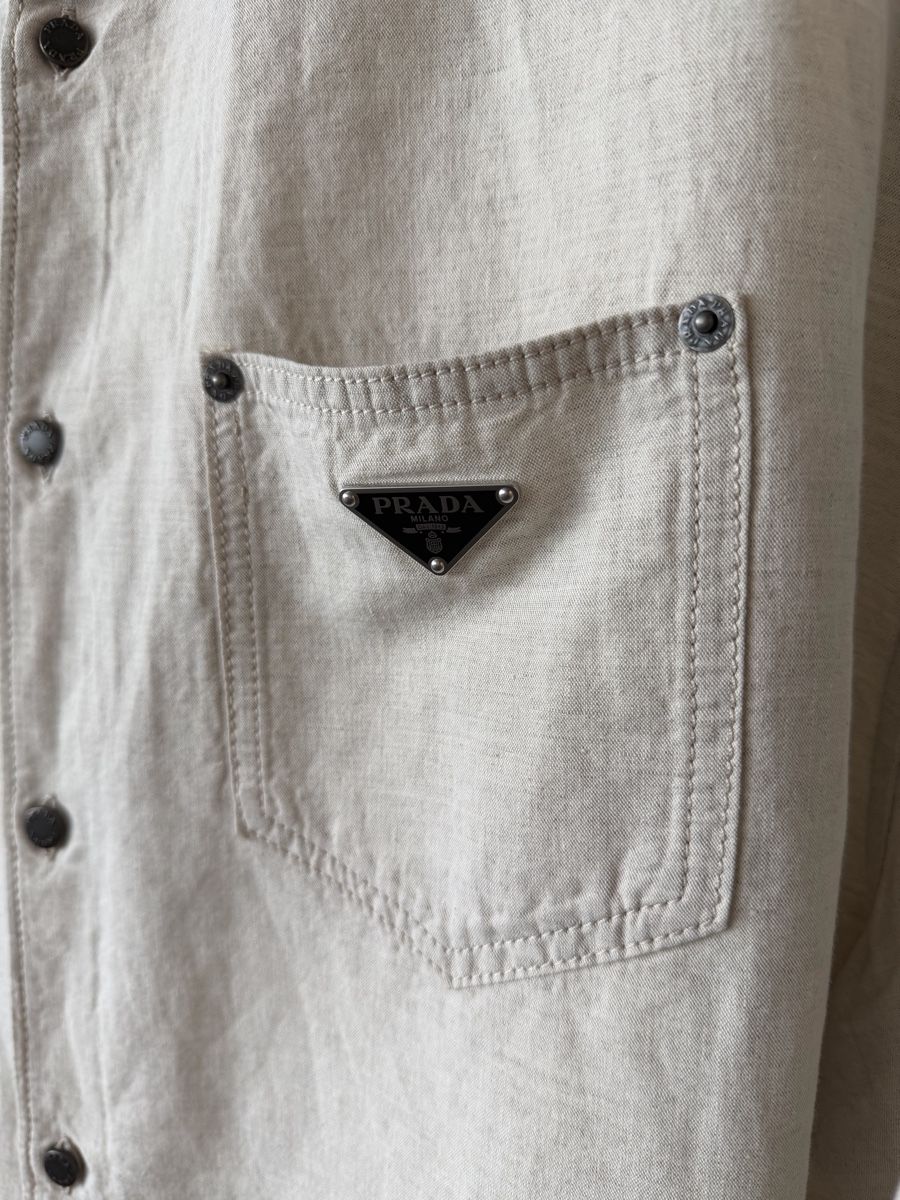 Prada Chemises: Prada Hemd Size L neu mit Etikett – Neuf avec emballage d'origine à Inwil par rogerbrown 2